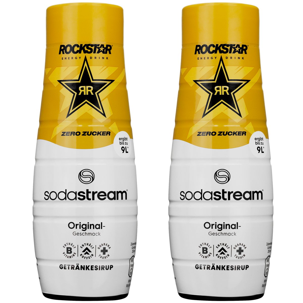 2x Syrop SodaStream Rockstar Original Zero 440ML