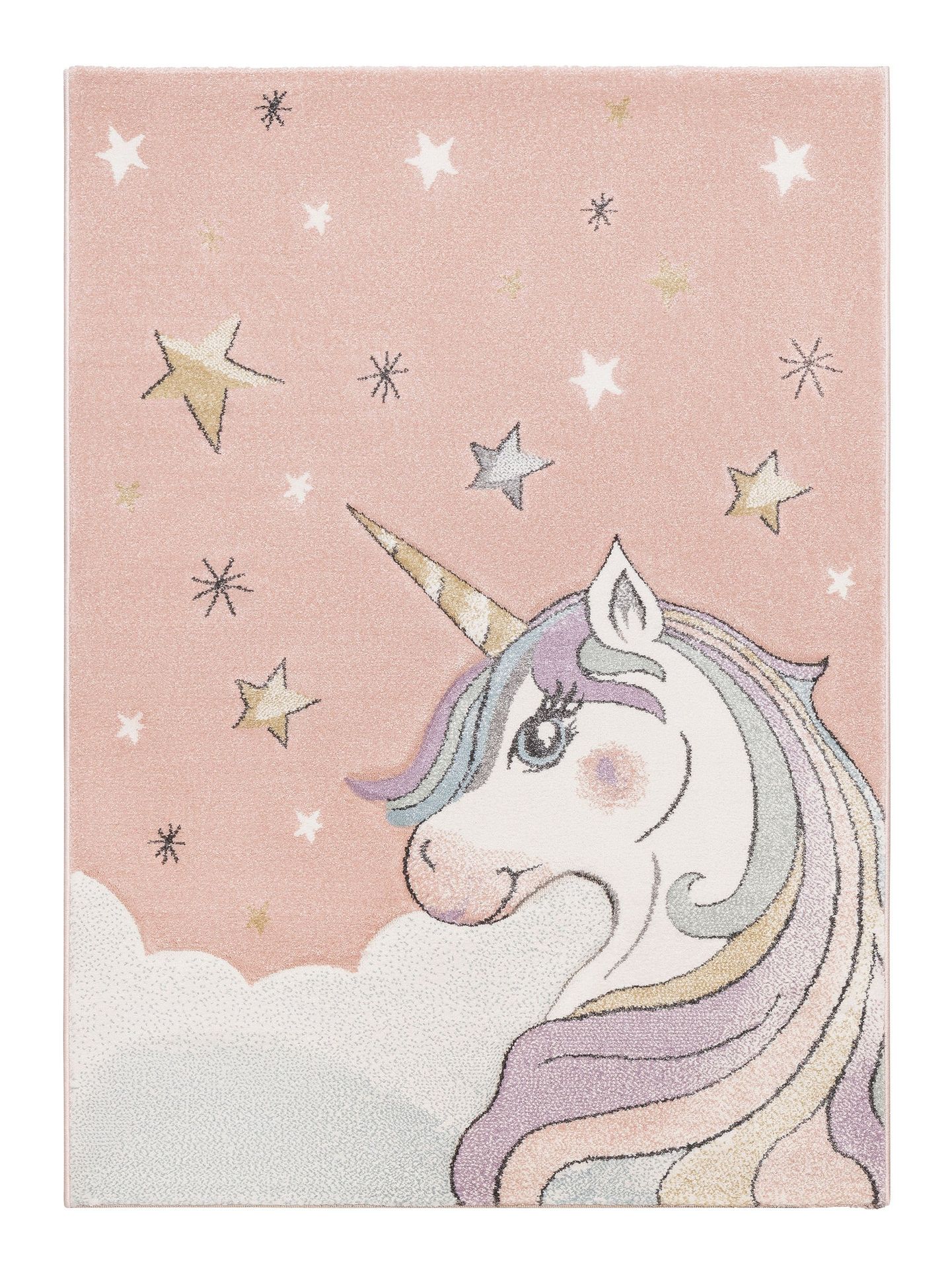 Dywan Dziecięcy Bond Kids Pink Unicorn 120X170