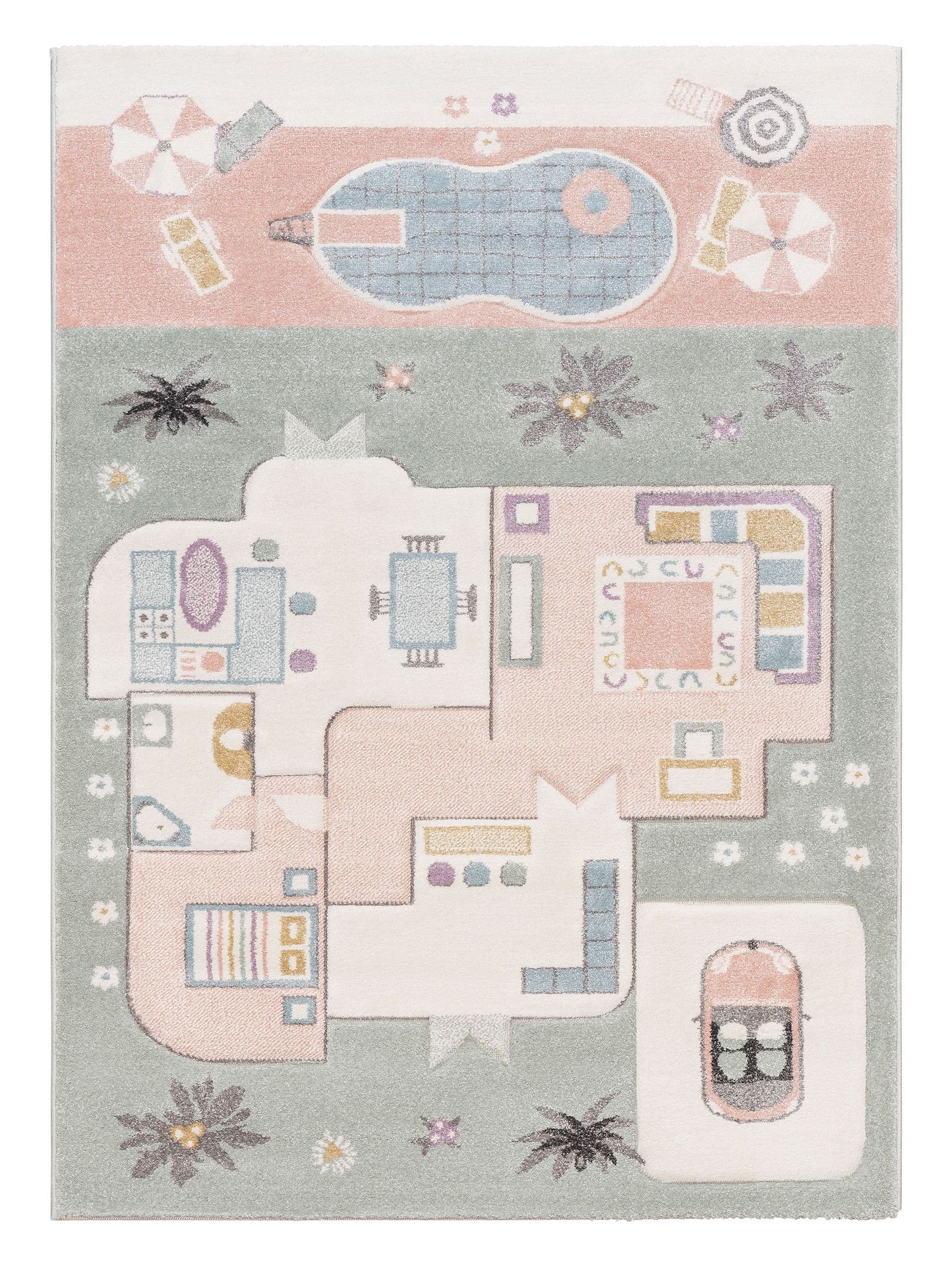 Dywan Dziecięcy Bond Kids Barbie House 160X230