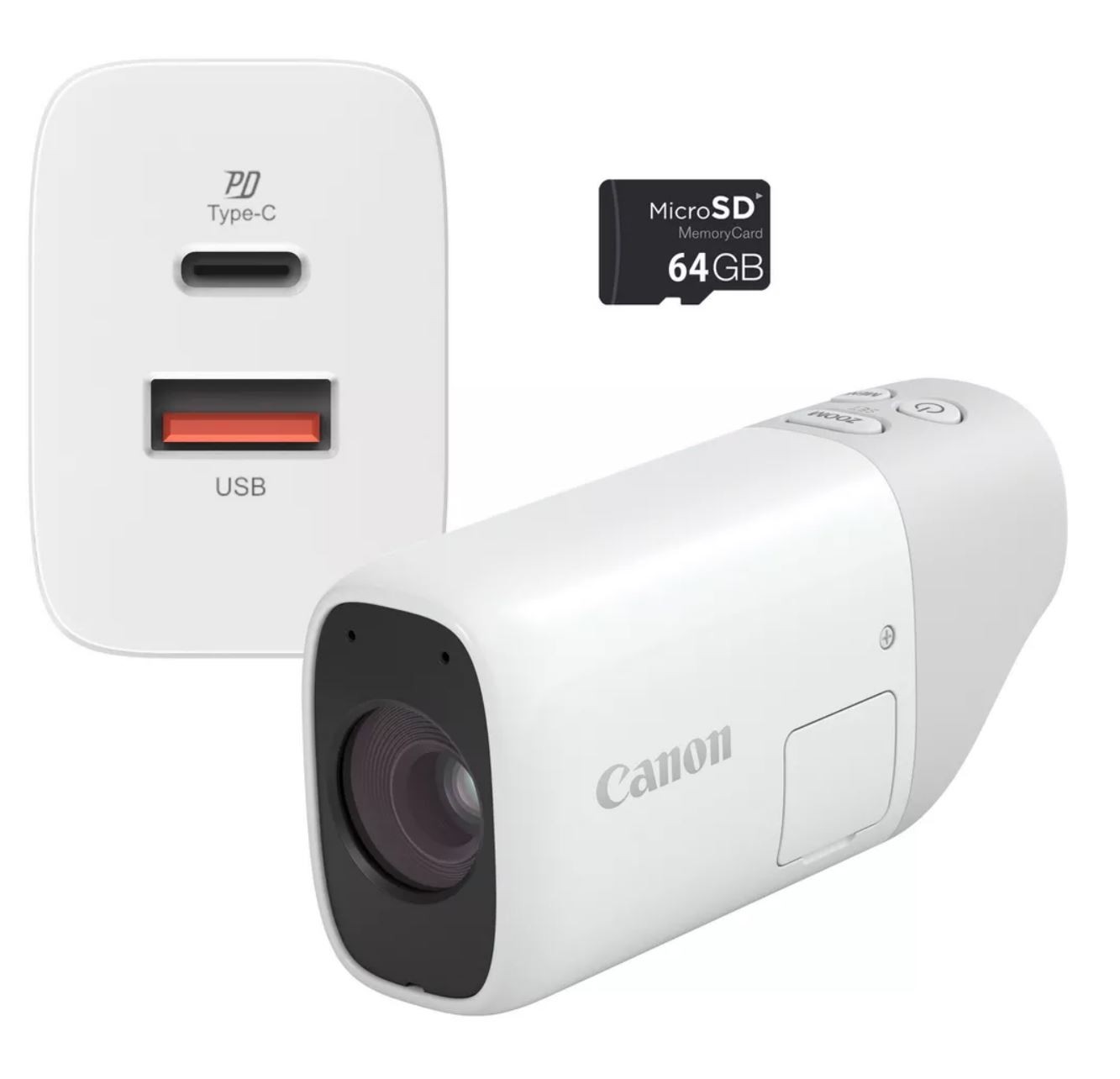 Canon PowerShot ZOOM ESSENTIAL KIT biały