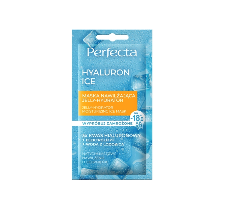 Pefecta Hyaluron Ice Jelly-Hydrator nawilżająca żelowa maseczka do twarzy 8ml