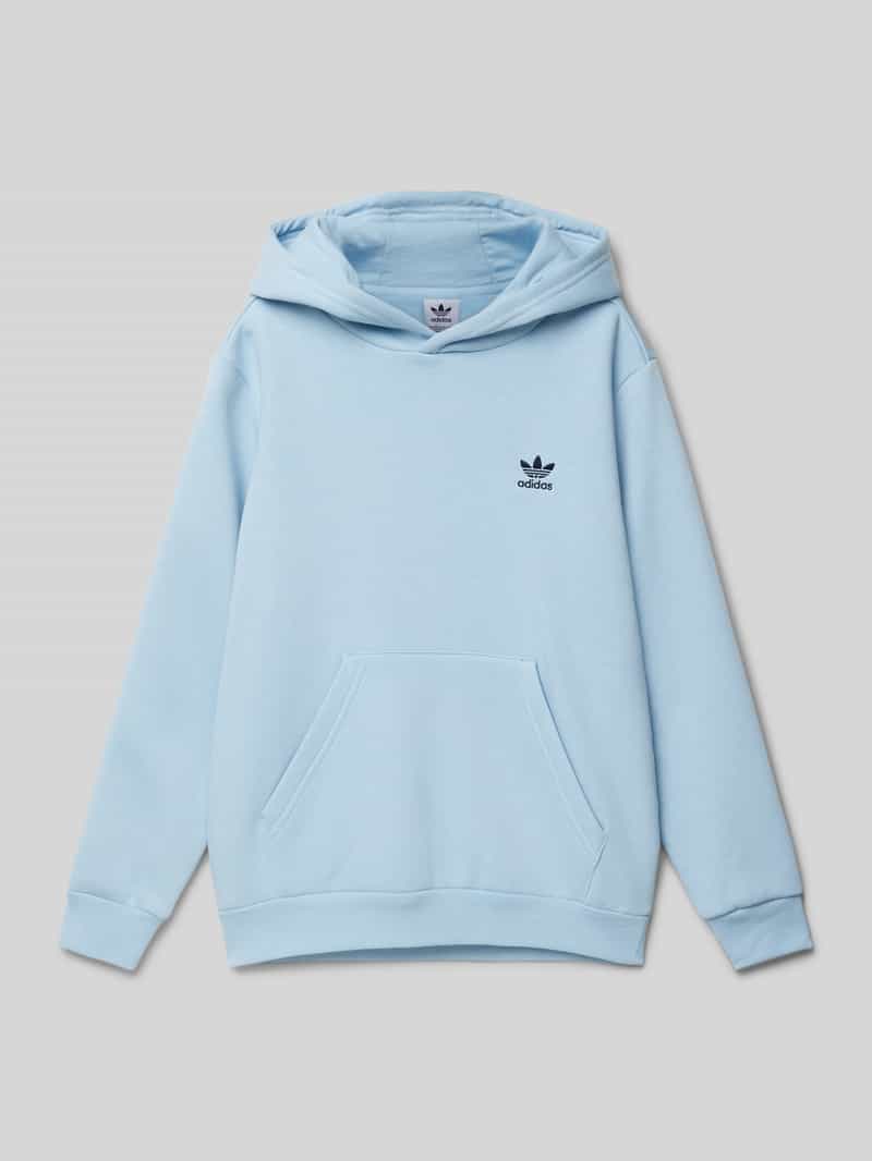 Bluza z kapturem z wyhaftowanym logo