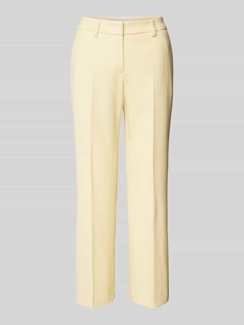 Chinosy o skróconym kroju regular fit model ‘OLESSA’