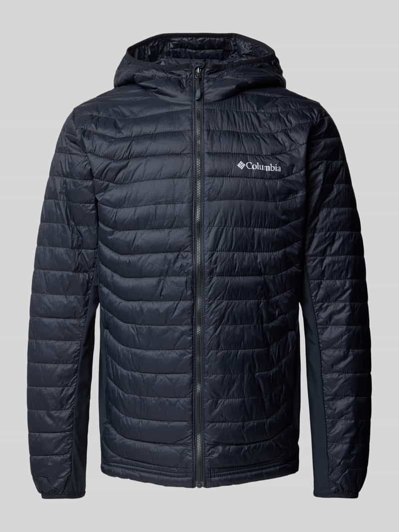 Kurtka z nadrukiem z logo model ‘Powder Pass Hybrid’