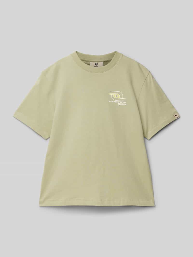 T-shirt z nadrukiem z logo