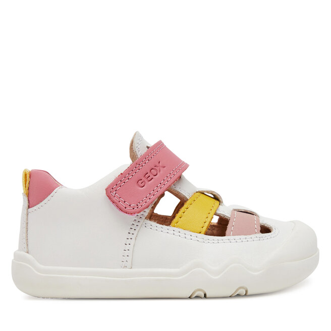 Sneakersy Geox B Steppieup B5563A 00085 C1364 Biały