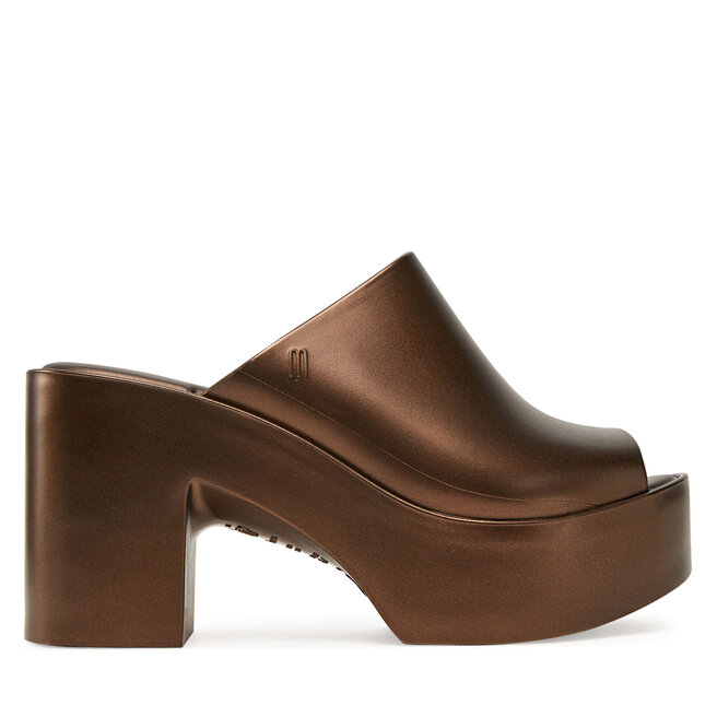 Klapki Melissa Melissa Mule Hype Metallic Ad 36497 Brązowy