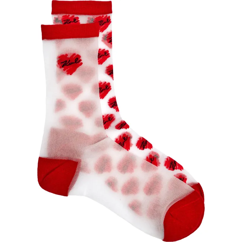Karl Lagerfeld Skarpety 2-pack K/Heart