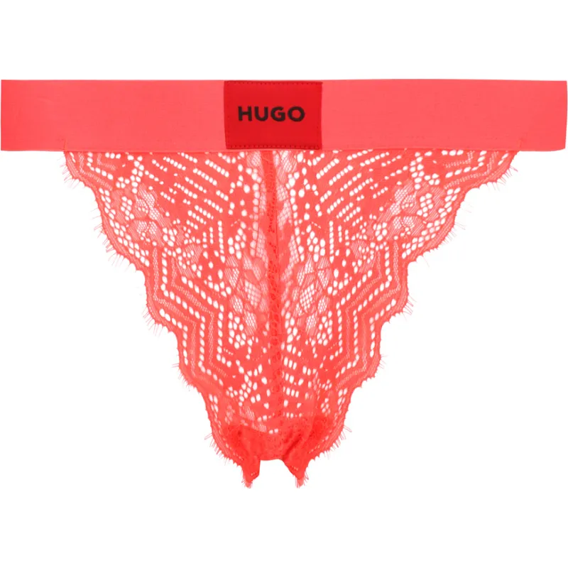 Hugo Bodywear Koronkowe stringi