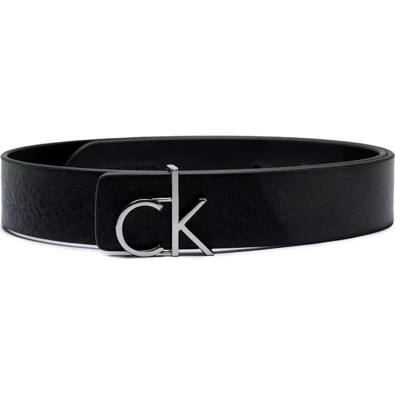 Calvin Klein Skórzany dwustronny pasek