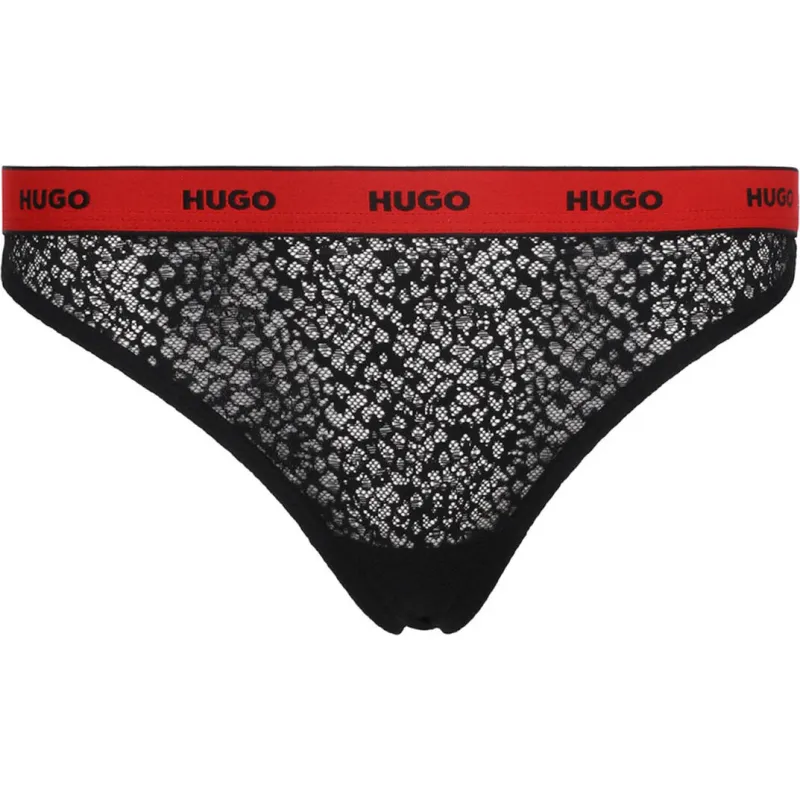 Hugo Bodywear Koronkowe stringi