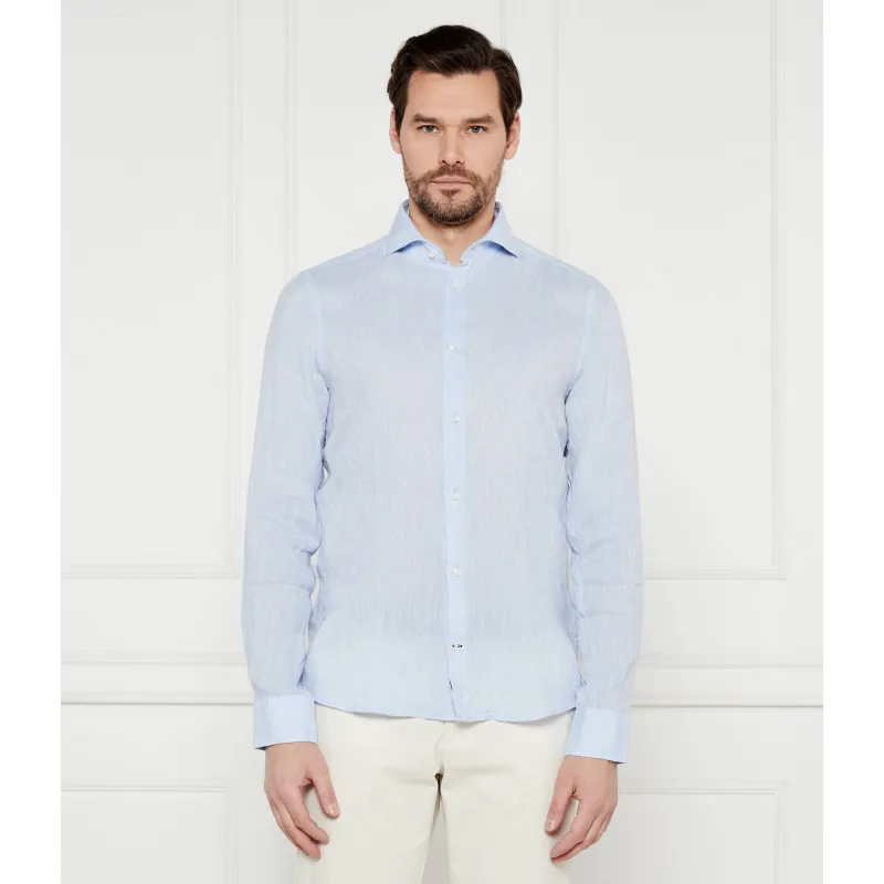 Joop! Lniana koszula Pai-W Slim Fit