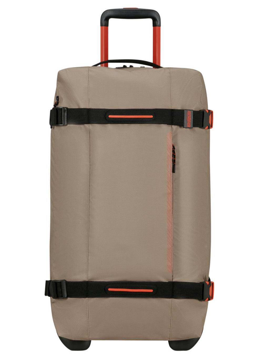 Torba podróżna American Tourister Urban Track Duffle M - coated beige / orange