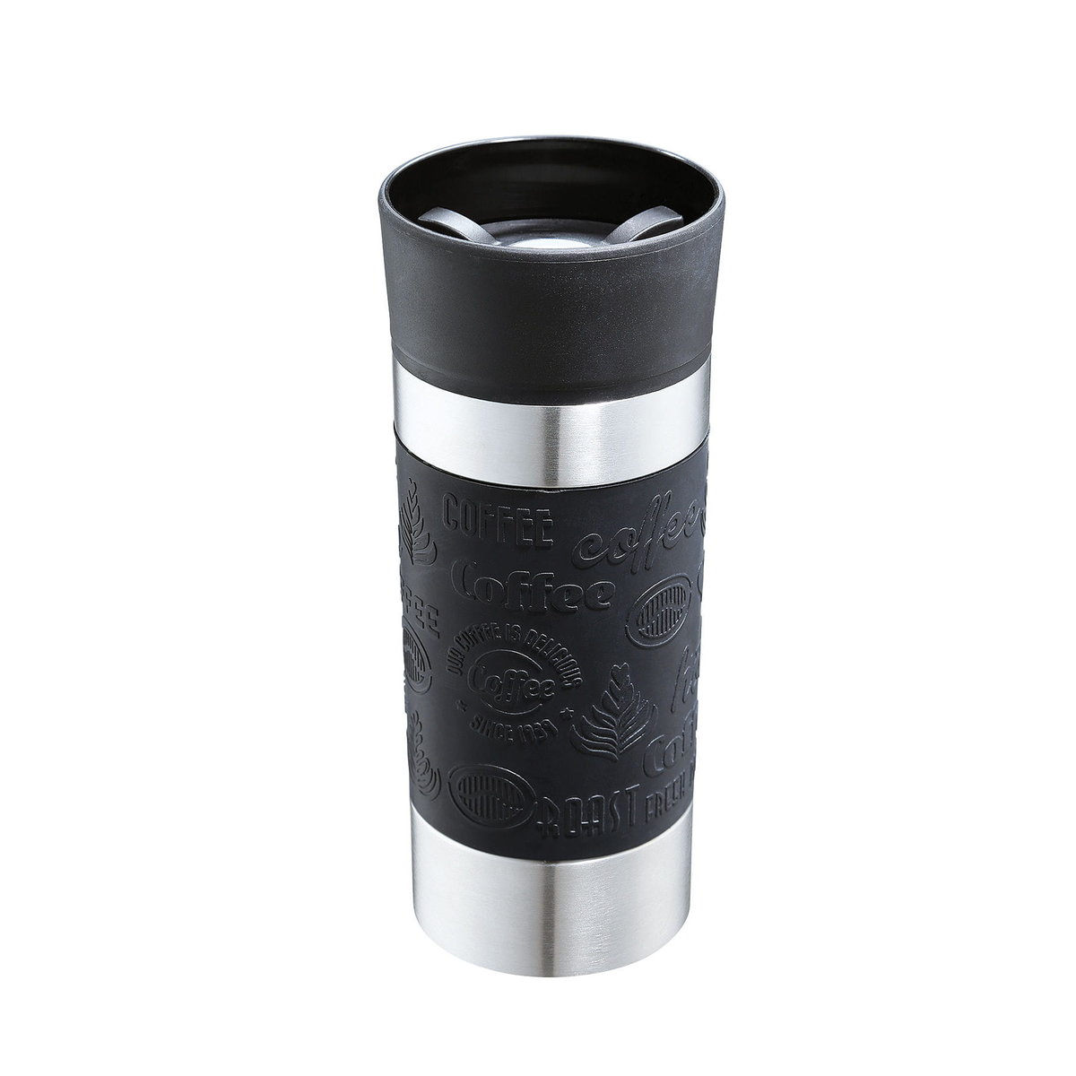 Kubek termiczny Cilio, 0,36 l, czarny