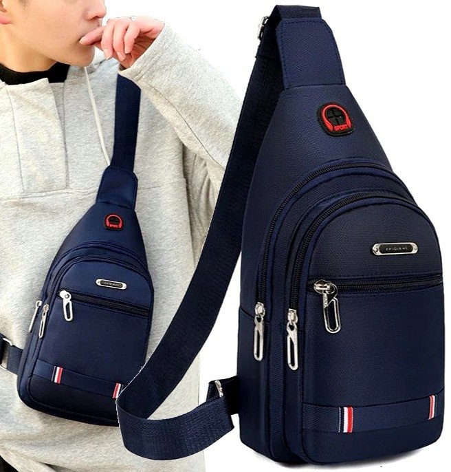Plecak Torba Męska Lekka Saszetka Na Ramię Nerka