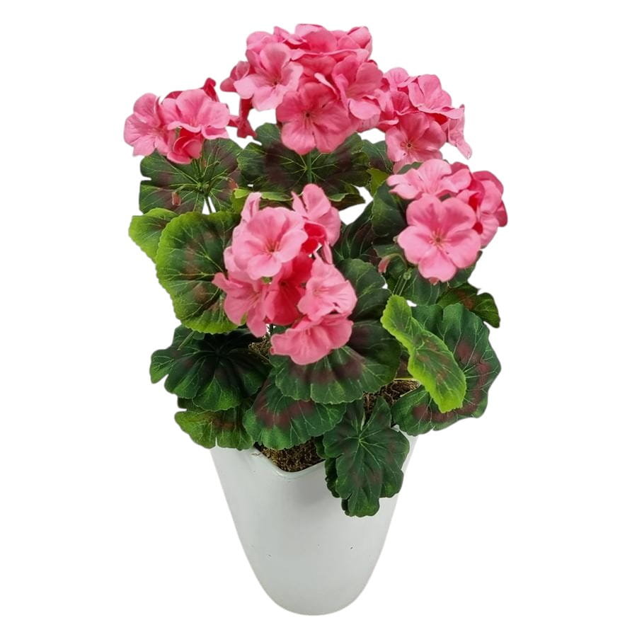 PELARGONIA sztuczna BUKIET bez doniczki mały (2295.15b) róż jedn.