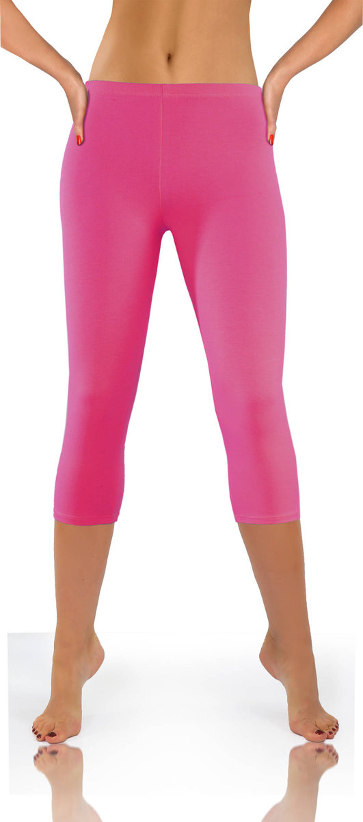 Legginsy damskie 3/4 sportowe kolarki-m