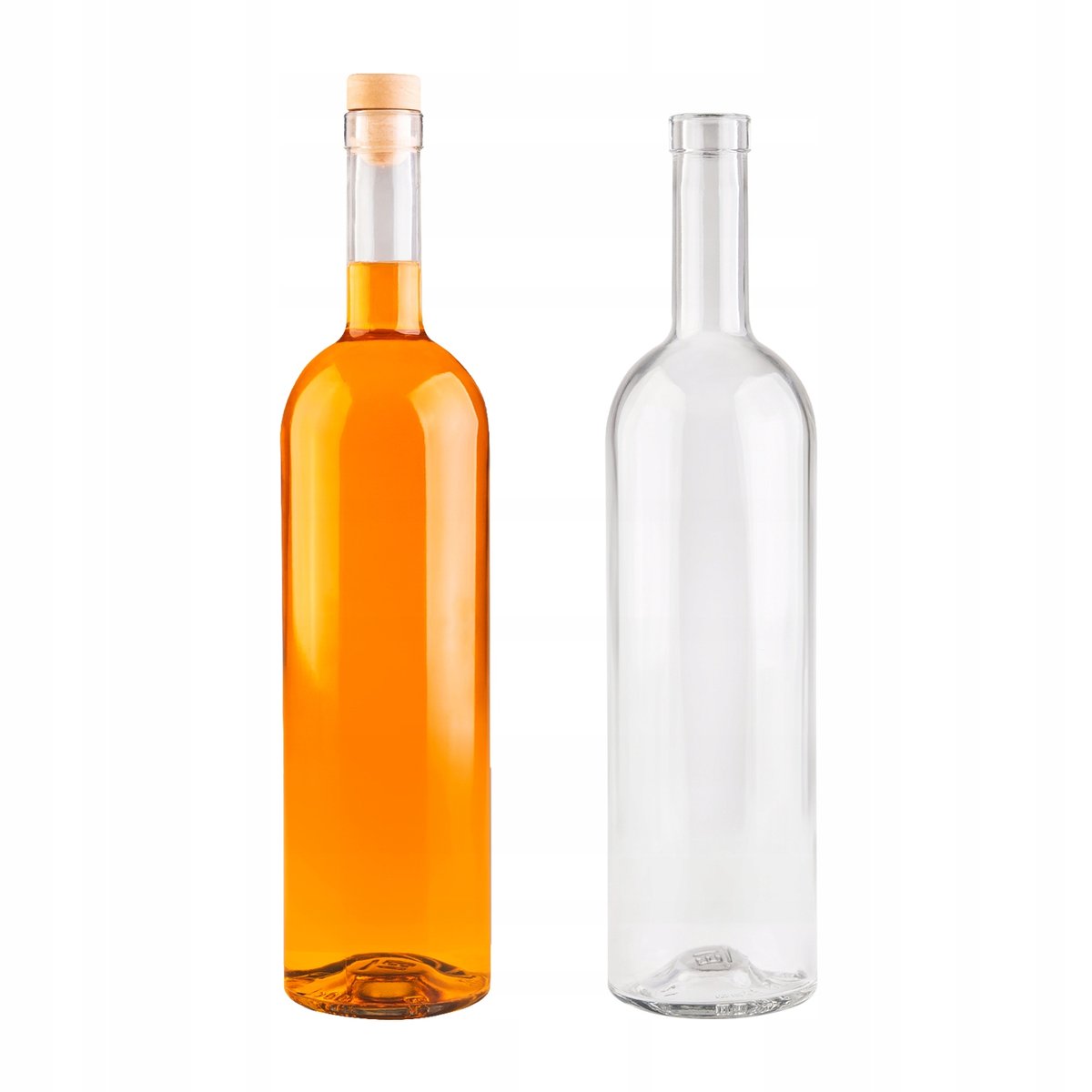 Butelka szklana na wino nalewki soki bimber FUTURA 1000ml 1L + KOREK