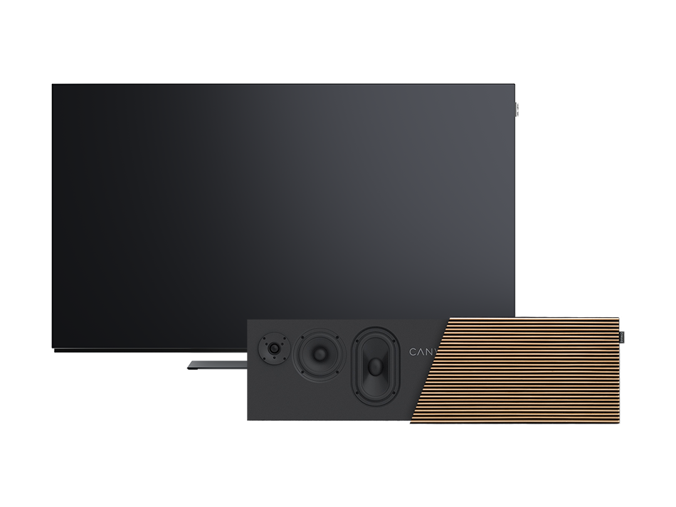 Loewe We.See OLED 55 + CANVAS Bar + maskownica 55