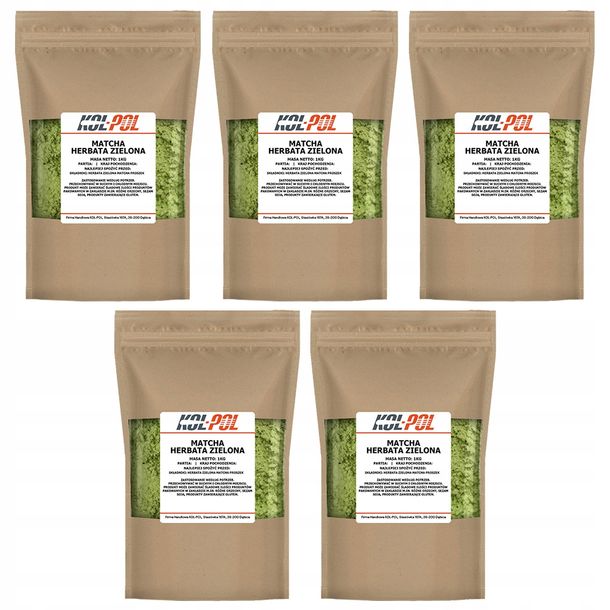 MATCHA ZIELONA HERBATA 5kg W proszku naturalna
