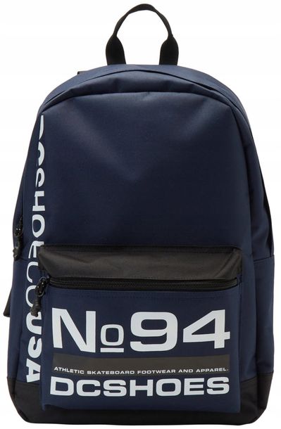 Dc Shoes Pojemny Plecak Sportowy Miejski Damski Męski Młodzieżowy 20l