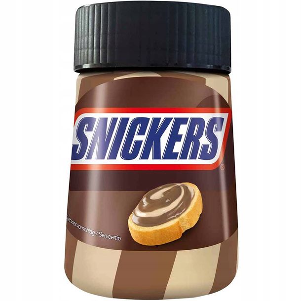 SNICKERS Krem do smarowania 350 g twix mars bounty