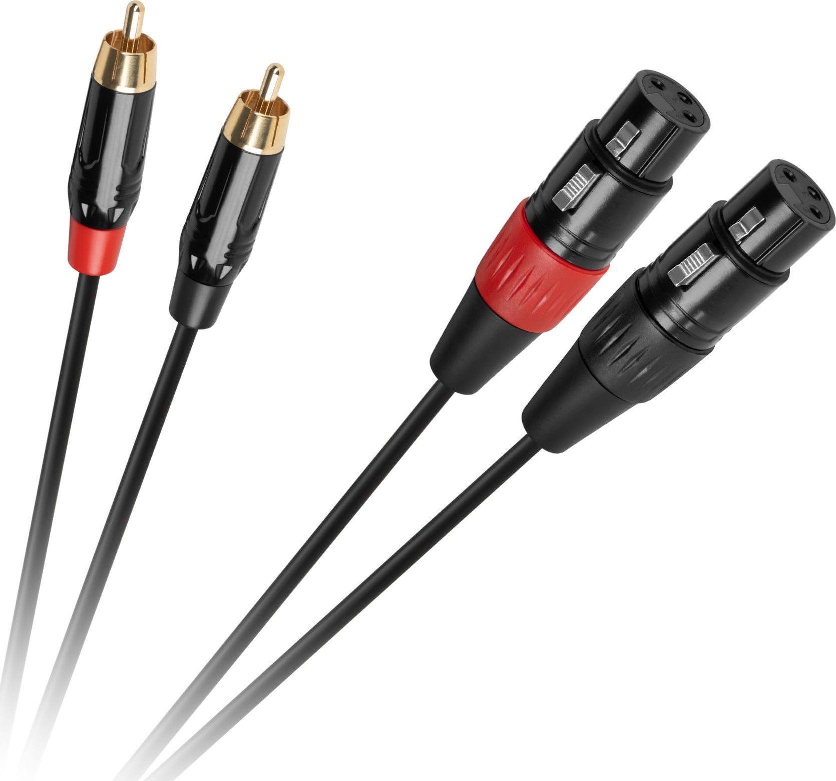 Kabel Cabletech Kabel połączeniowy Cabletech XLR - 2RCA 1m