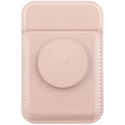Etui portfel UNIQ Flixa MagSafe Różowy