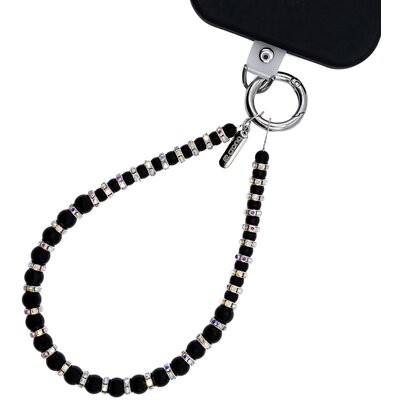 Smycz do telefonu CRONG Phone Charm Czarny
