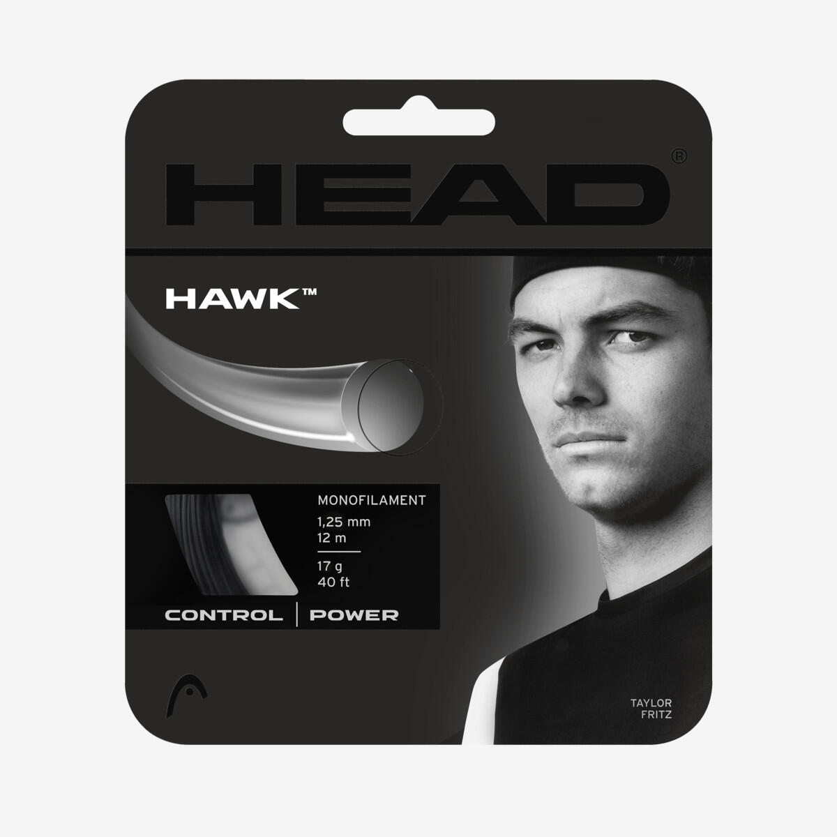 Naciąg Head HAWK set 12m. black