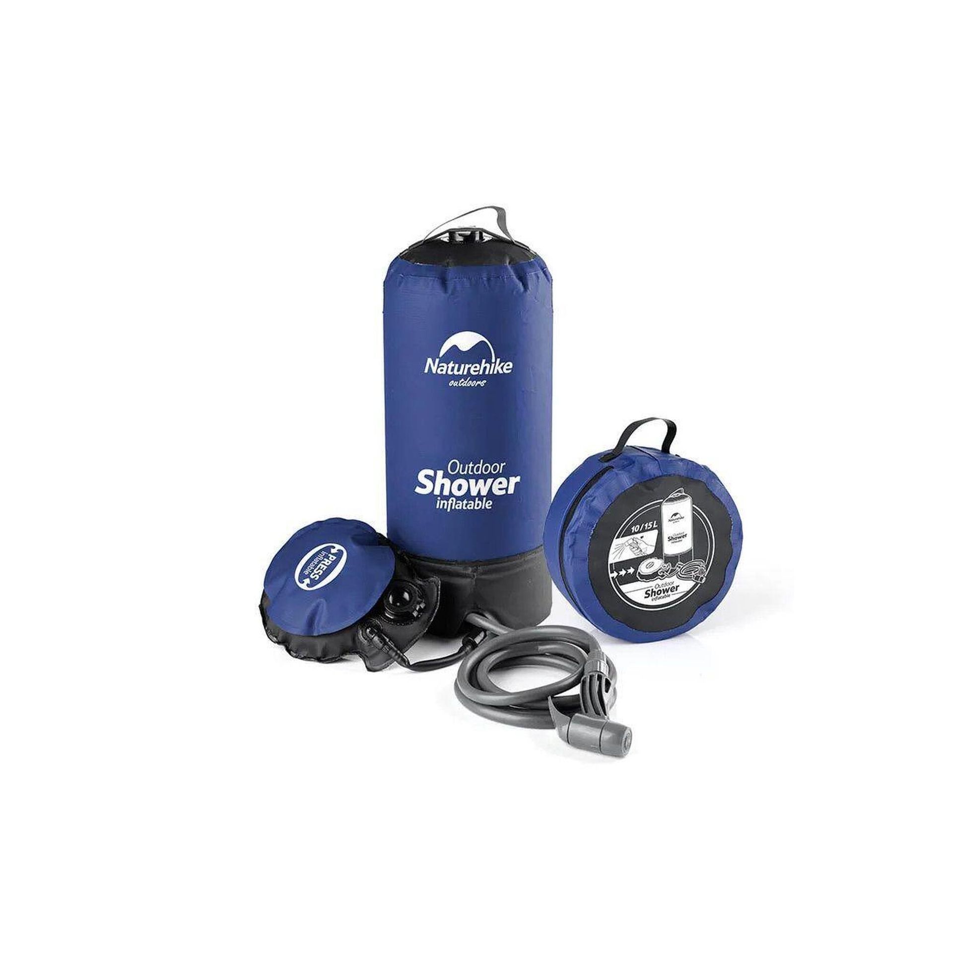 Outdoor NATUREHIKE Prysznic turystyczny SHOWER kolor niebieski