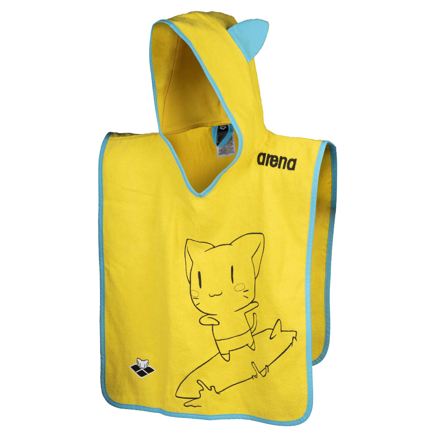 arena arena Friends Poncho S Kids, yellow  2021 Ręczniki turystyczne 4264-310-S