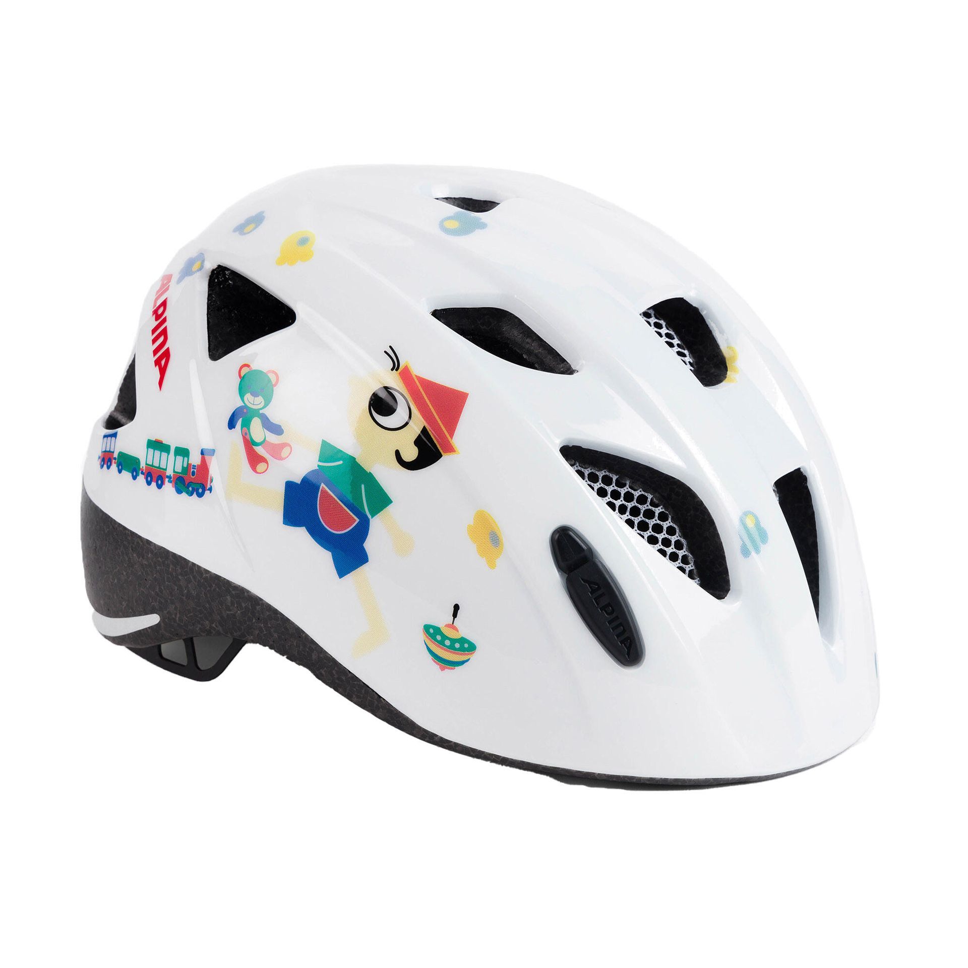 Alpina Ximo Kask rowerowy Dzieci, biały 47-51cm 2022 Kaski rowerowe 9711113