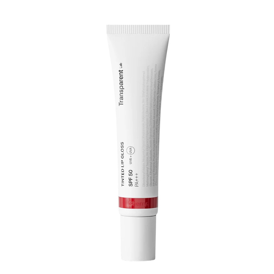 Transparent Lab Lip Gloss Nawilżający balsam do ust SPF50, Cherry
