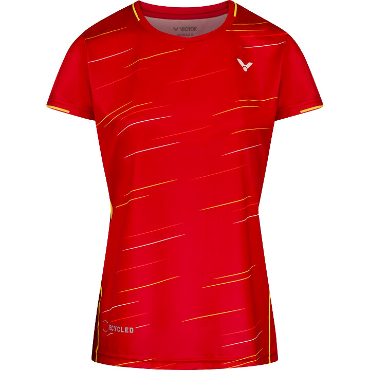 Koszulka damska Victor T-24101 D Red XL