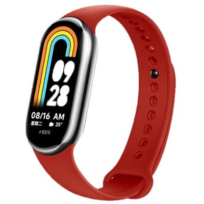 Pasek DEVIA Deluxe Sport do Xiaomi Mi Band 8 Czerwony