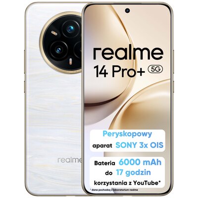 Realme 14 Pro 5G 12/512GB Biały