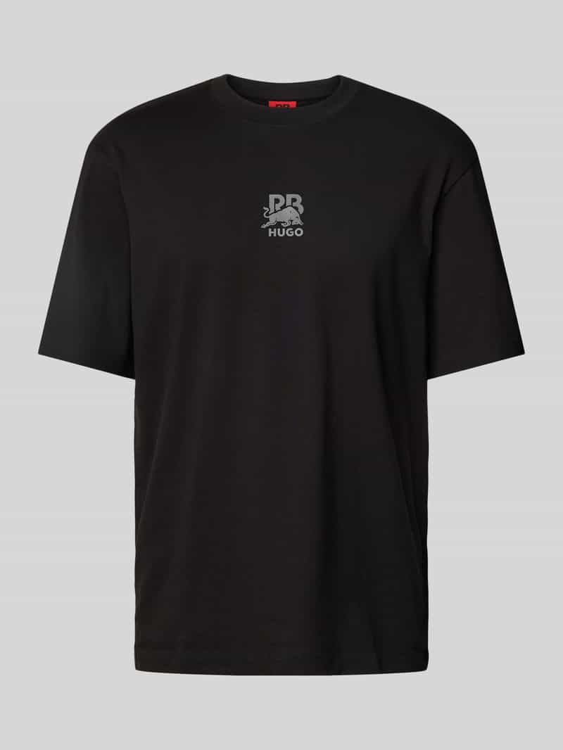 T-shirt z nadrukiem z logo model ‘Deckies’
