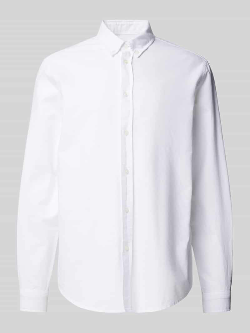 Koszula casualowa o kroju regular fit z kołnierzykiem typu button down model ‘SALIAM’