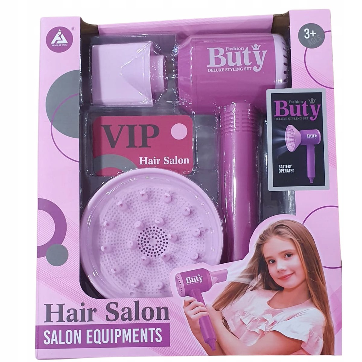 Suszarka do włosów - Zestaw fryzjerski Buty