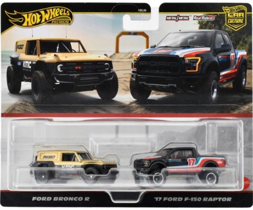 Hot Wheels Premium 2-pak pojazdów HRR77