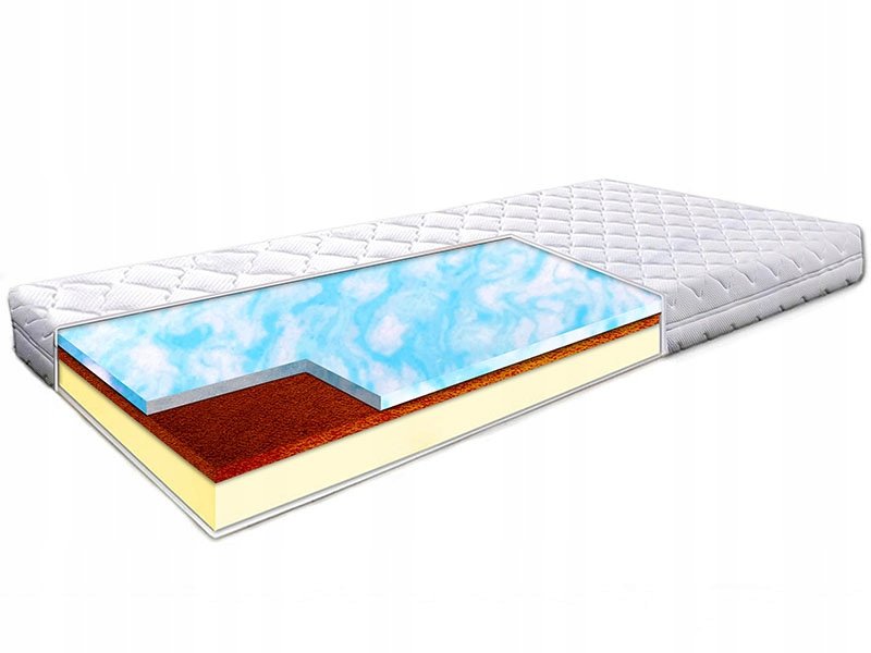 Materac piankowy 120x200 MARSHMALO kokos 9 cm