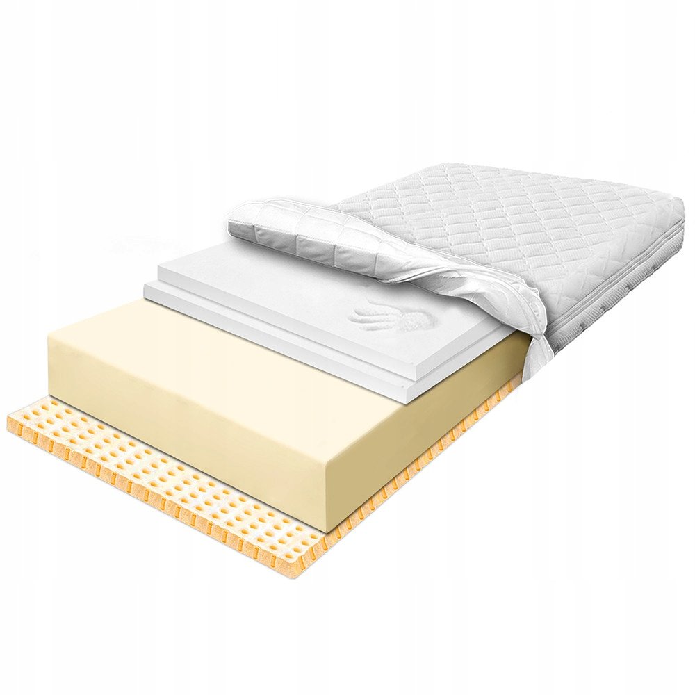 Materac dla dziecka 120x200 Visco 6cm lateks 19 cm