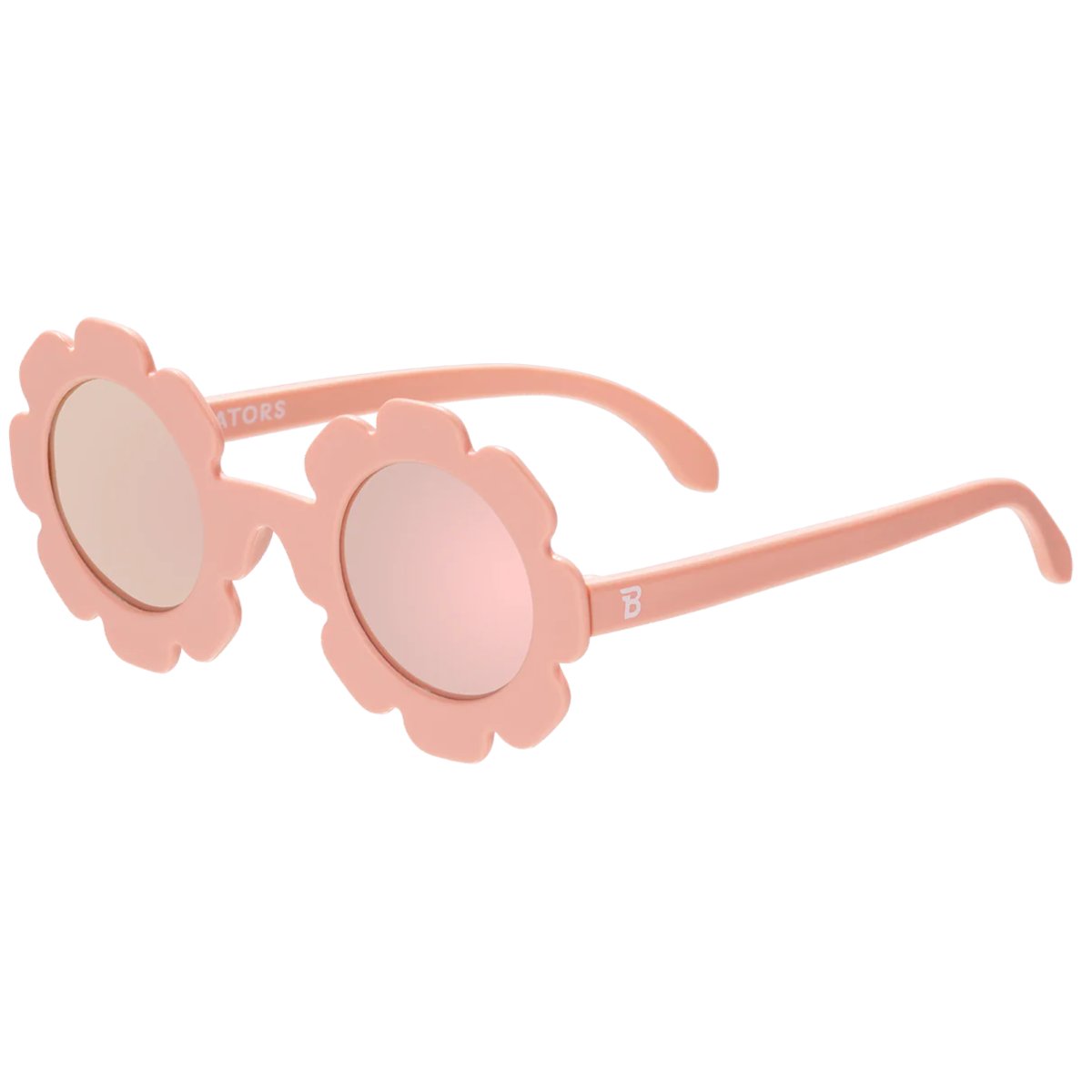 Okularki z polaryzacją Flower Babiators 6+ - Peachy Keen