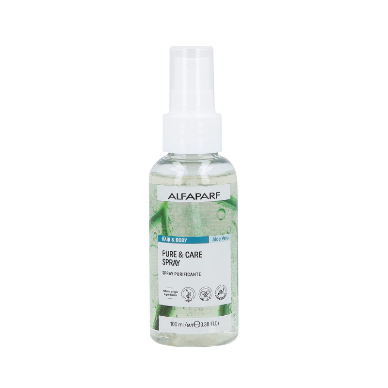 Alfaparf Milano Deep Cleansing Pure&Care, spray odświeżający do włosów i ciała, 100ml