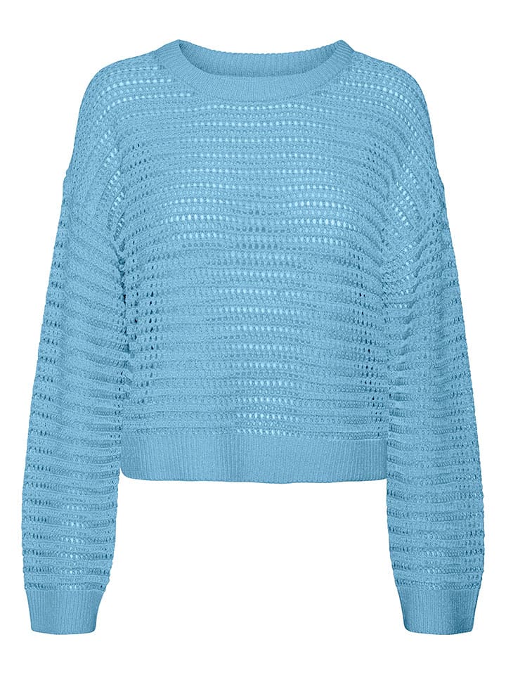 Vero Moda Sweter w kolorze błękitnym