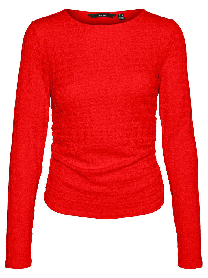 Vero Moda Bluzka w kolorze czerwonym