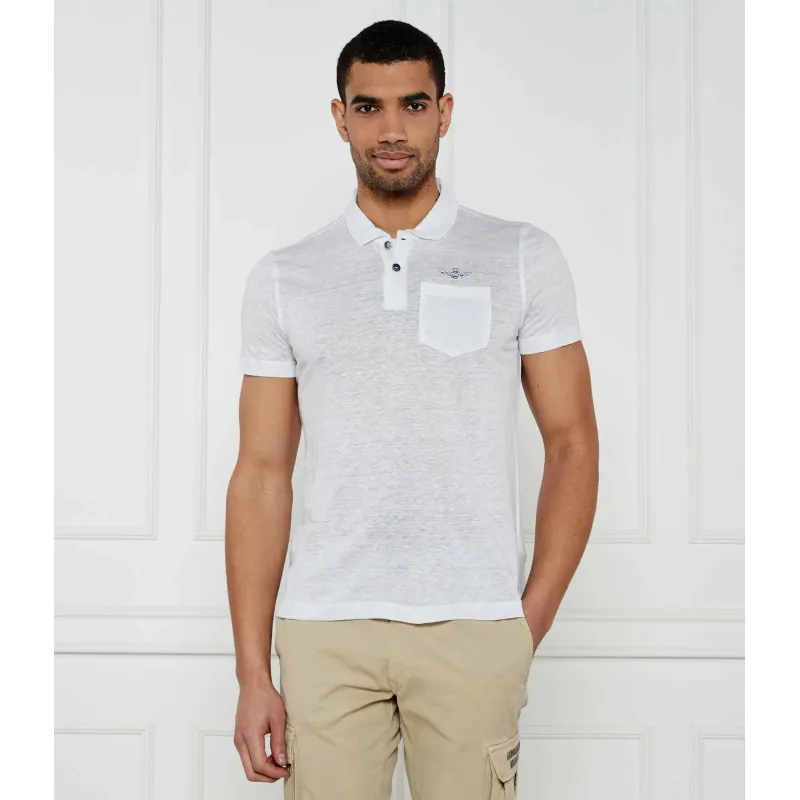 Aeronautica Militare Lniane polo | Regular Fit