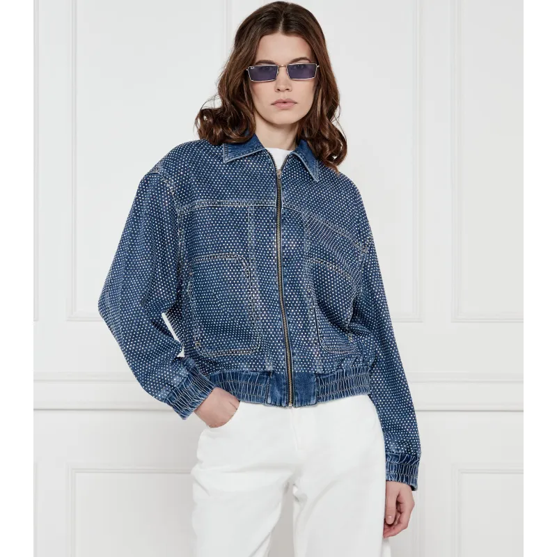 Liu Jo Kurtka jeansowa Loose fit