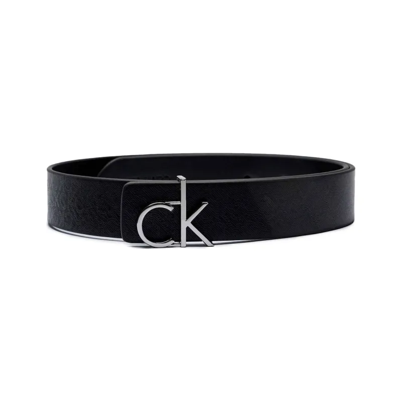 Calvin Klein Skórzany dwustronny pasek